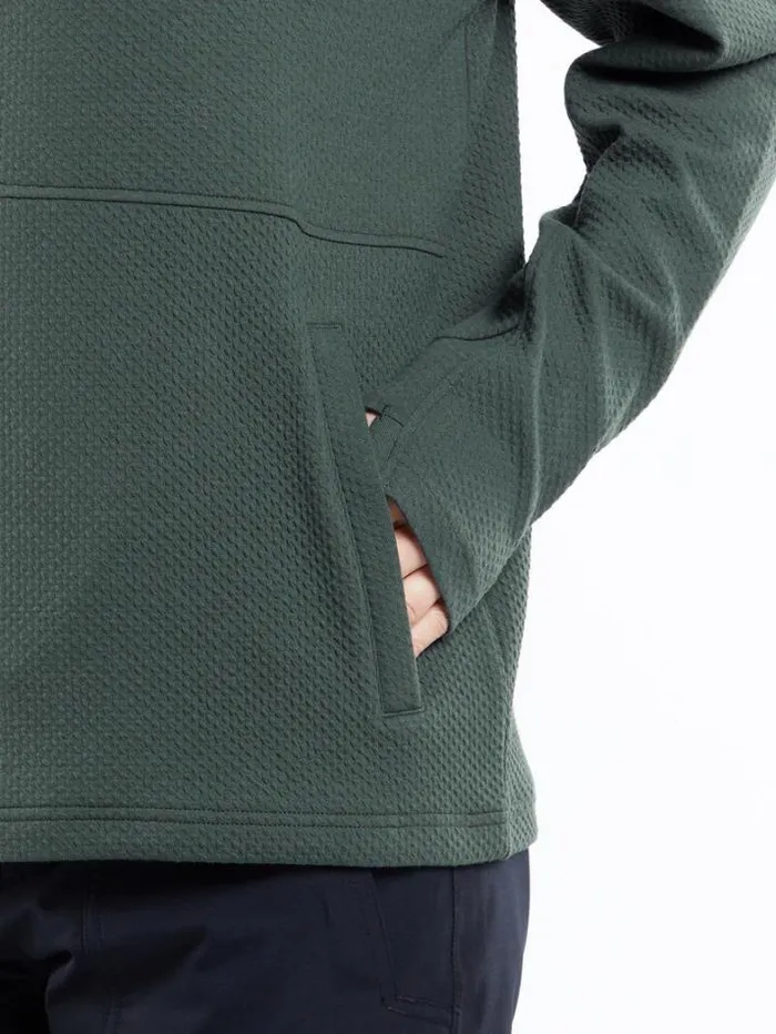 Womens Hoodies and Sweatshirts Volcom Tech Pullover Fleece 8211 Eucalyptus
