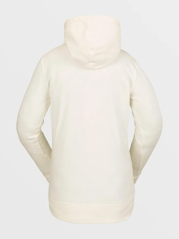 Womens Hoodies and Sweatshirts Volcom Tower Pullover Fleece 8211 Moonbeam