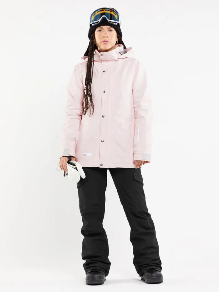 Womens Jackets Volcom Ell Insulated GoreTex Jacket 8211 Calcite