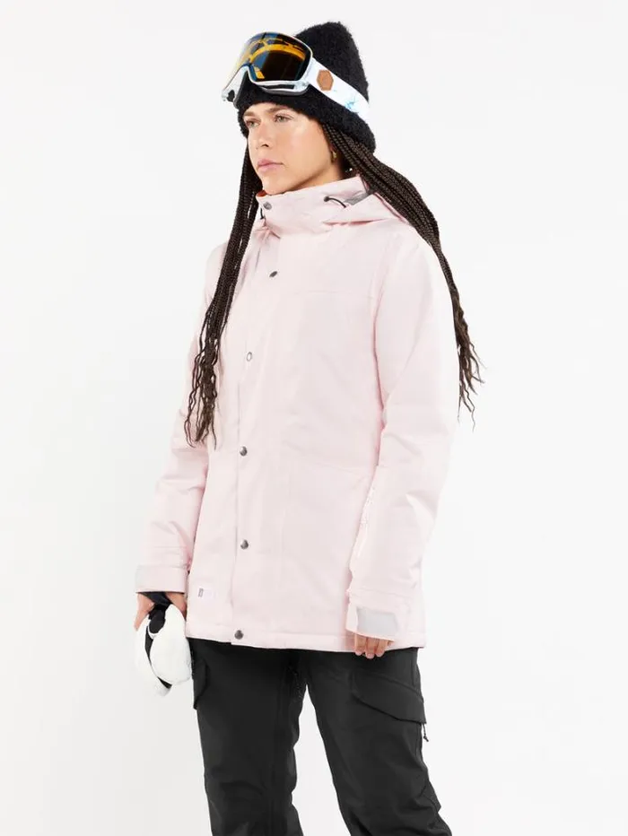Womens Jackets Volcom Ell Insulated GoreTex Jacket 8211 Calcite