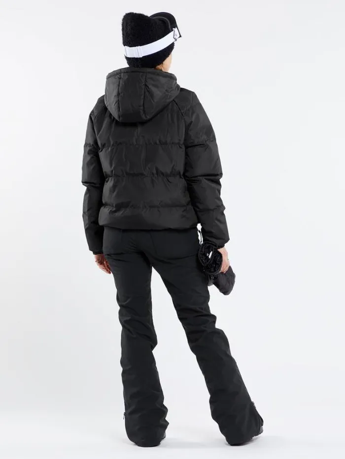 Womens Jackets Volcom Ithan Puff Jacket 8211 Black