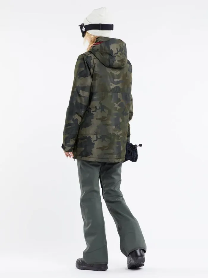 Womens Jackets Volcom Paxson 2L Tds Infrared Parka 8211 Cloudwash Camo