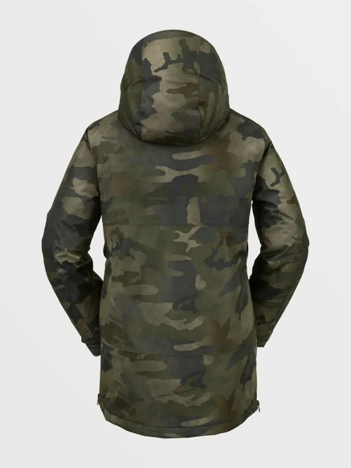Womens Jackets Volcom Paxson 2L Tds Infrared Parka 8211 Cloudwash Camo
