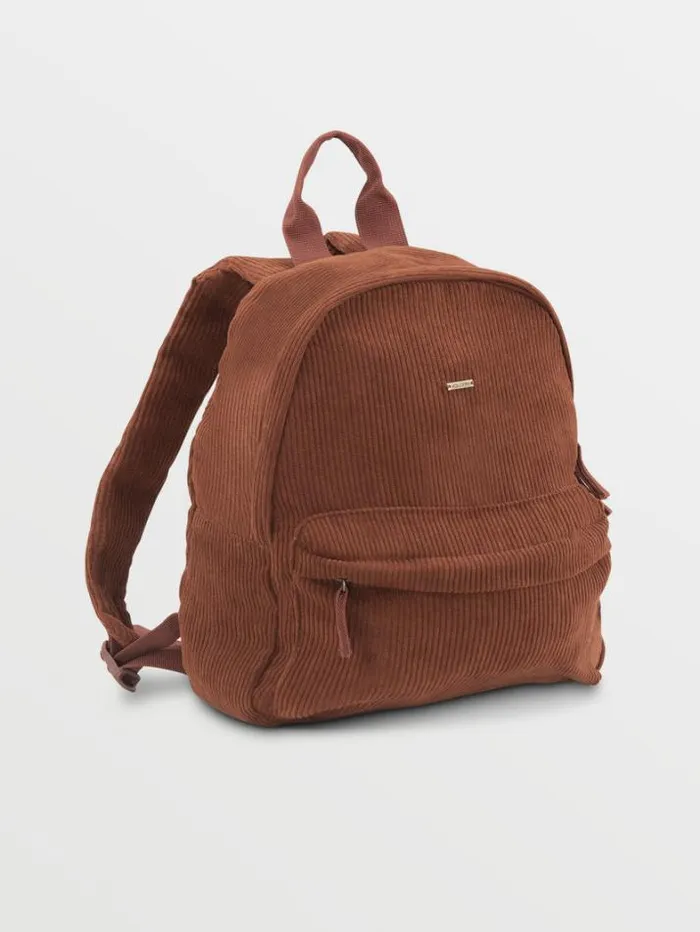 WomensKids Bags and Backpacks Volcom Volstone Mini Backpack 8211 Nutmeg