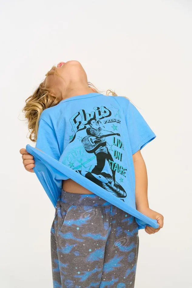 WomensKids Music Chaser Brand Sun Records Elvis Live On Stage Tee