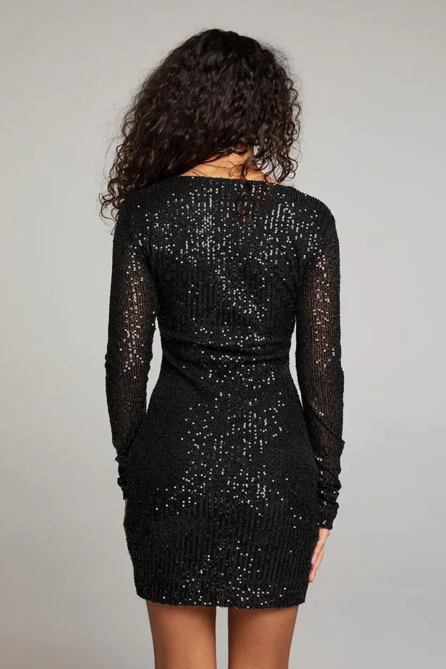 Womens Loungewear Chaser Brand Christine Licorice Mini Dress