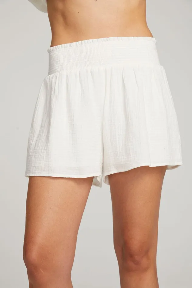 Womens Loungewear Chaser Brand Electra White Short