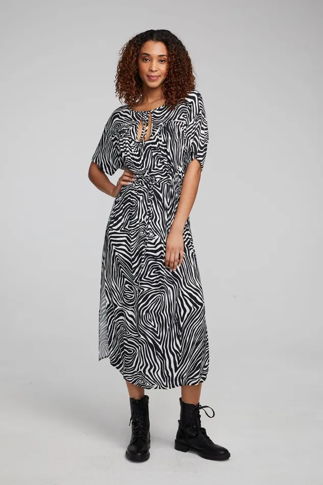 Womens Loungewear Chaser Brand Turner Wild Thing Midi Dress