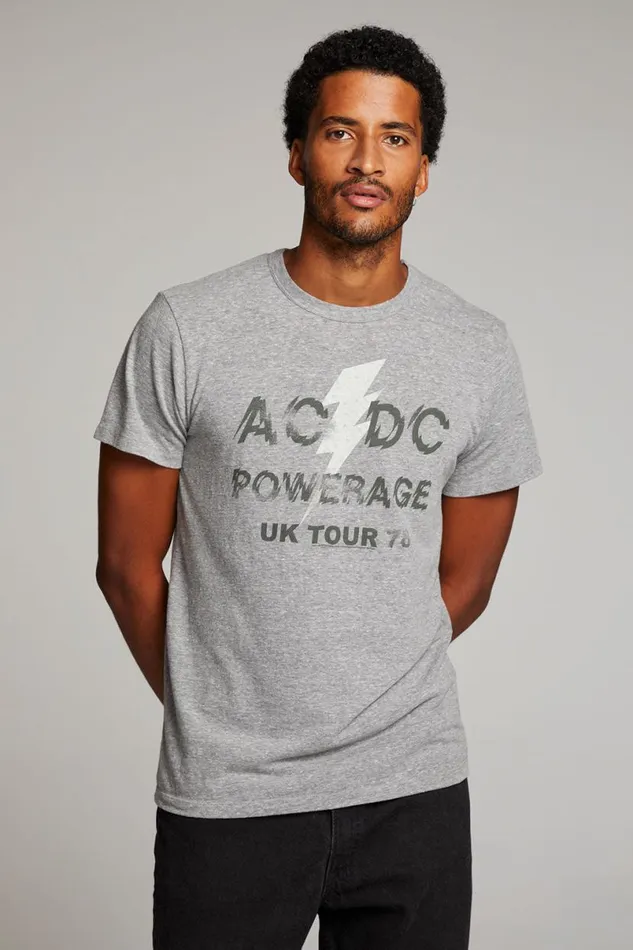 WomensMens Music Chaser Brand ACDC UK Tour Mens Tee