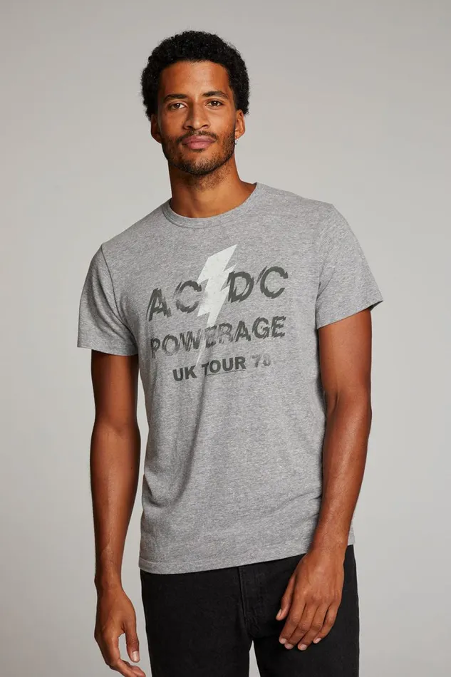 WomensMens Music Chaser Brand ACDC UK Tour Mens Tee