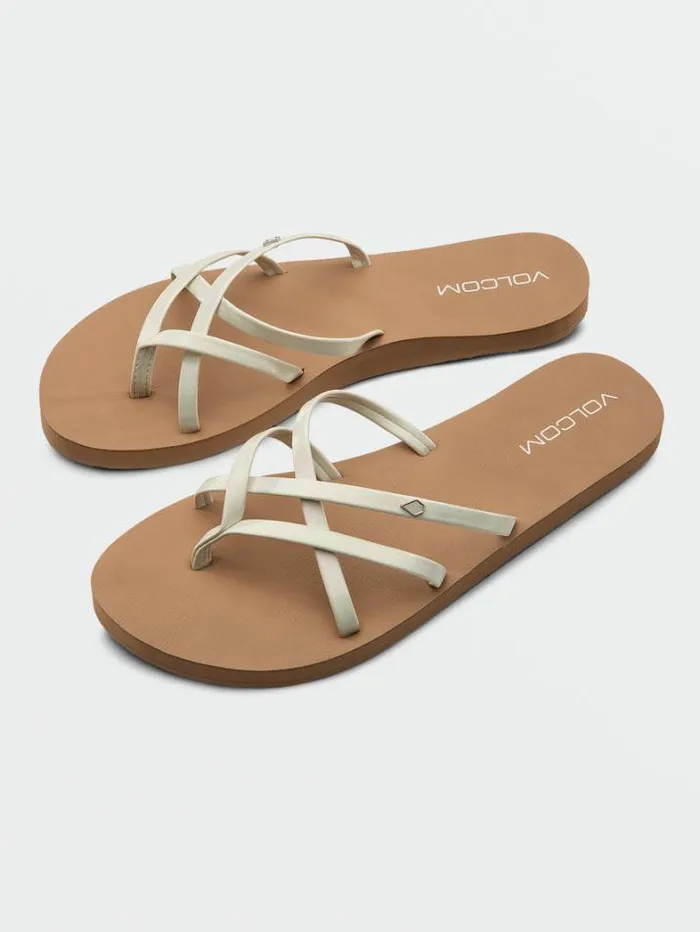 Womens Sandals Volcom New School II Sandals 8211 Glow