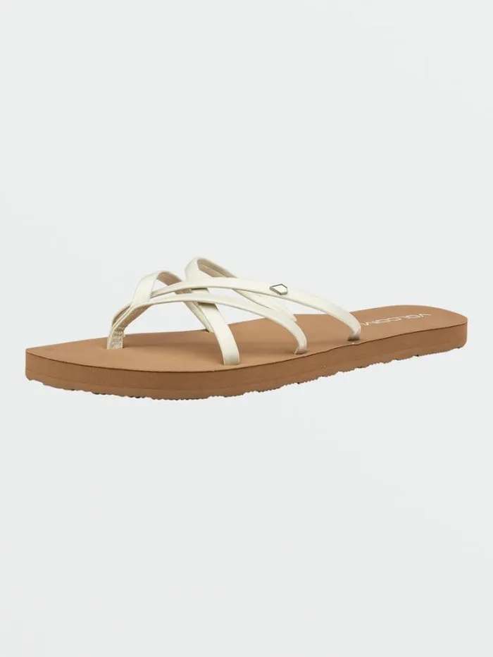 Womens Sandals Volcom New School II Sandals 8211 Glow