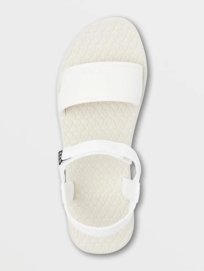 Womens Sandals Volcom VCo Trail Sandals 8211 White