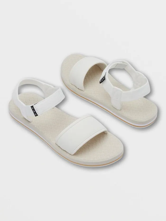 Womens Sandals Volcom VCo Trail Sandals 8211 White