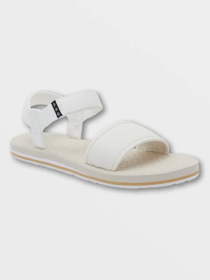 Womens Sandals Volcom VCo Trail Sandals 8211 White