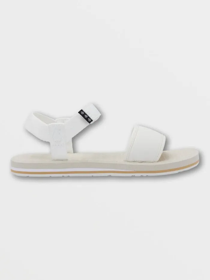 Womens Sandals Volcom VCo Trail Sandals 8211 White