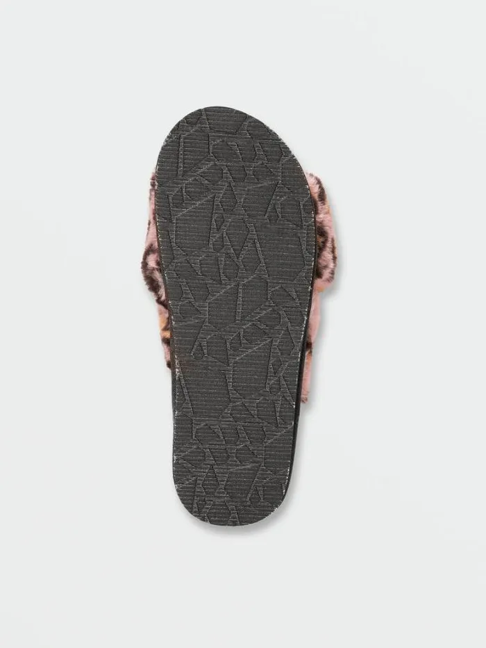 Womens Slippers Volcom Lived In Lounge Slippers 8211 Raisin