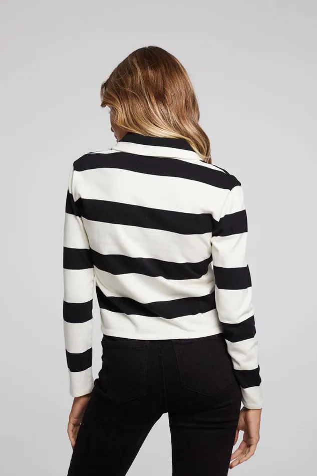 Womens Tops Chaser Brand Bolt Heart Long Sleeve