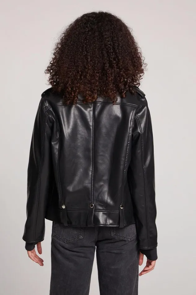 Womens Tops Chaser Brand Harley Licorice Jacket
