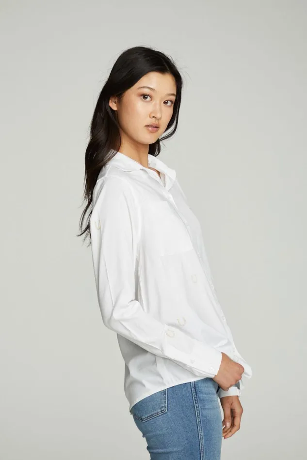 Womens Tops Chaser Brand Horseshoes