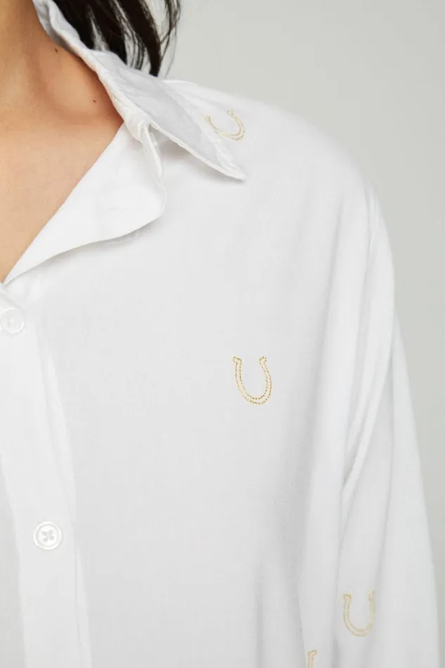 Womens Tops Chaser Brand Horseshoes
