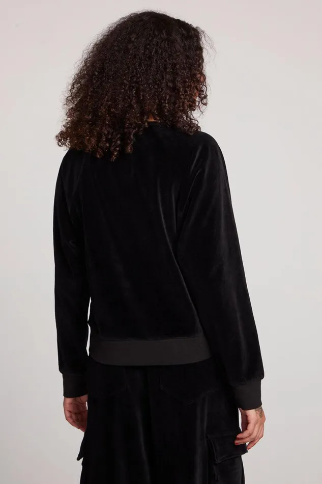 Womens Tops Chaser Brand Licorice Pullover Raglan