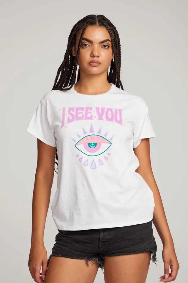 Womens Tops Chaser Brand Magic Eye Tee