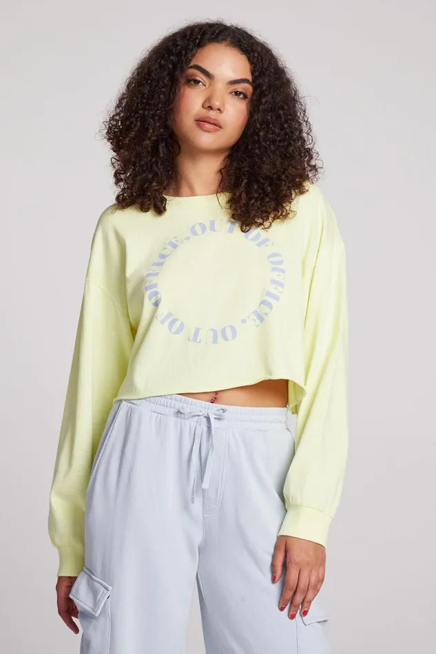 Womens Tops Chaser Brand Out Of Office Long Sleeve