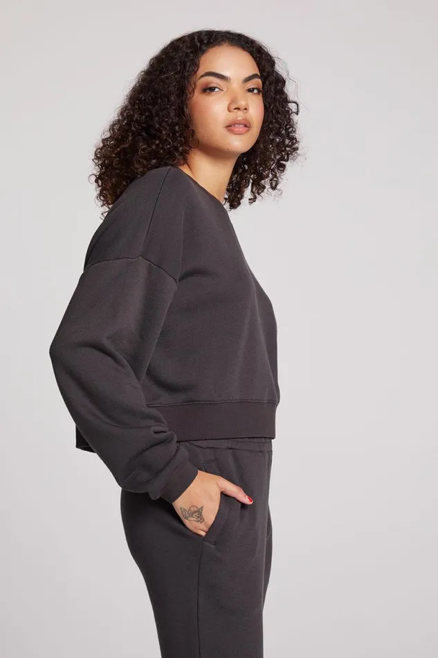 Womens Tops Chaser Brand Scarlet Licorice Pullover
