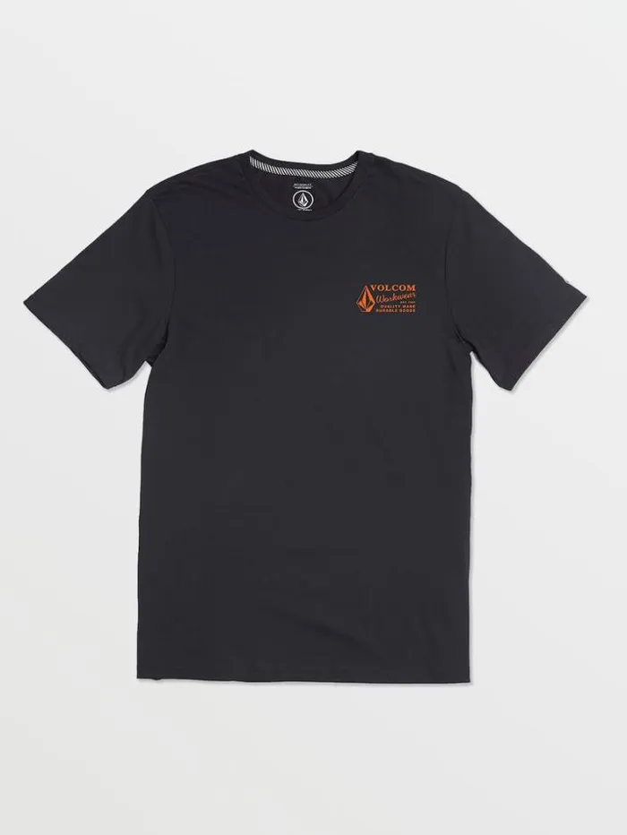 Workwear TShirts and Tanks Volcom Workwear Short Sleeve Tee 8211 Black