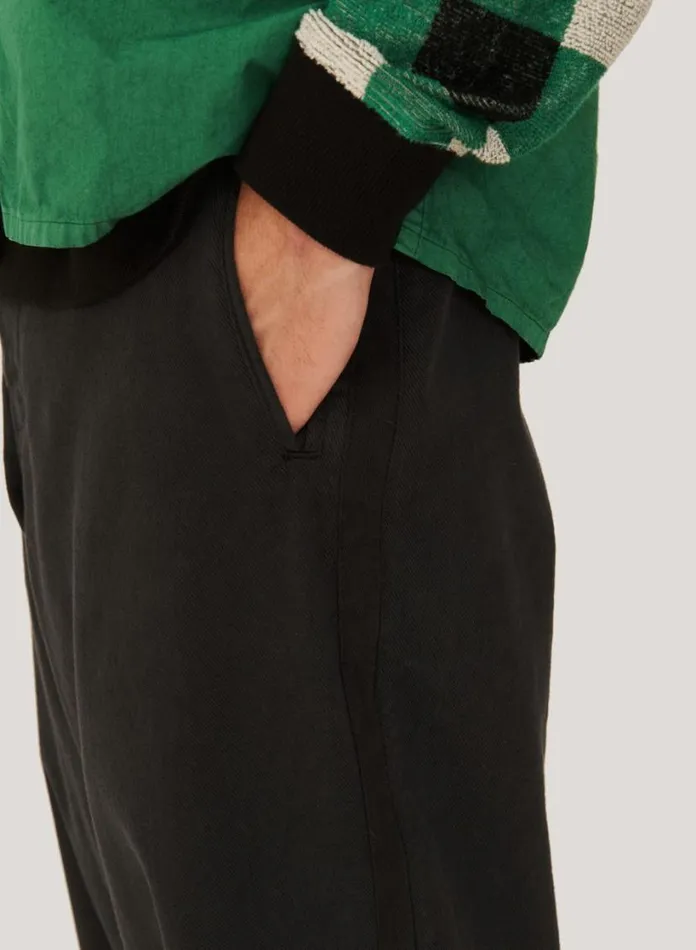 YMC Babe Ruth Baseball Trouser Black Mens Trousers