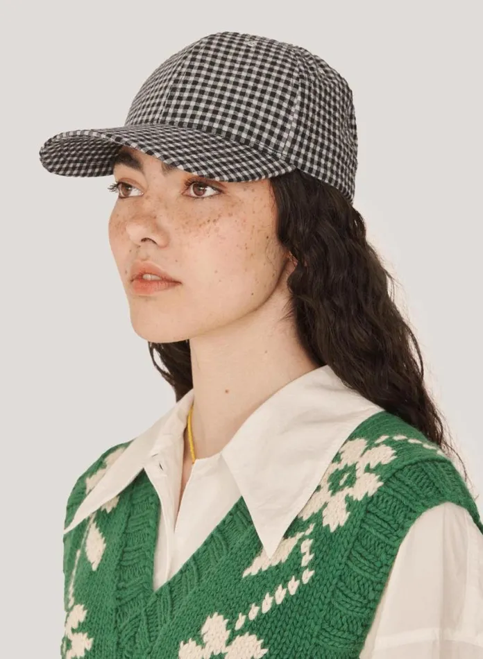 YMC Baseball Cap Black Multi Womens Hats