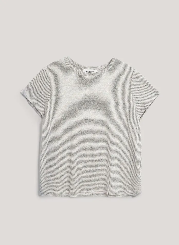 YMC Day T Shirt Ecru Womens TShirts