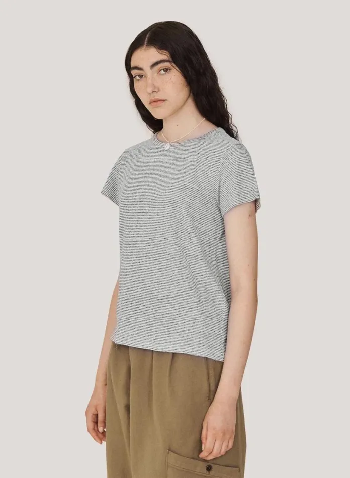 YMC Day T Shirt Ecru Womens TShirts