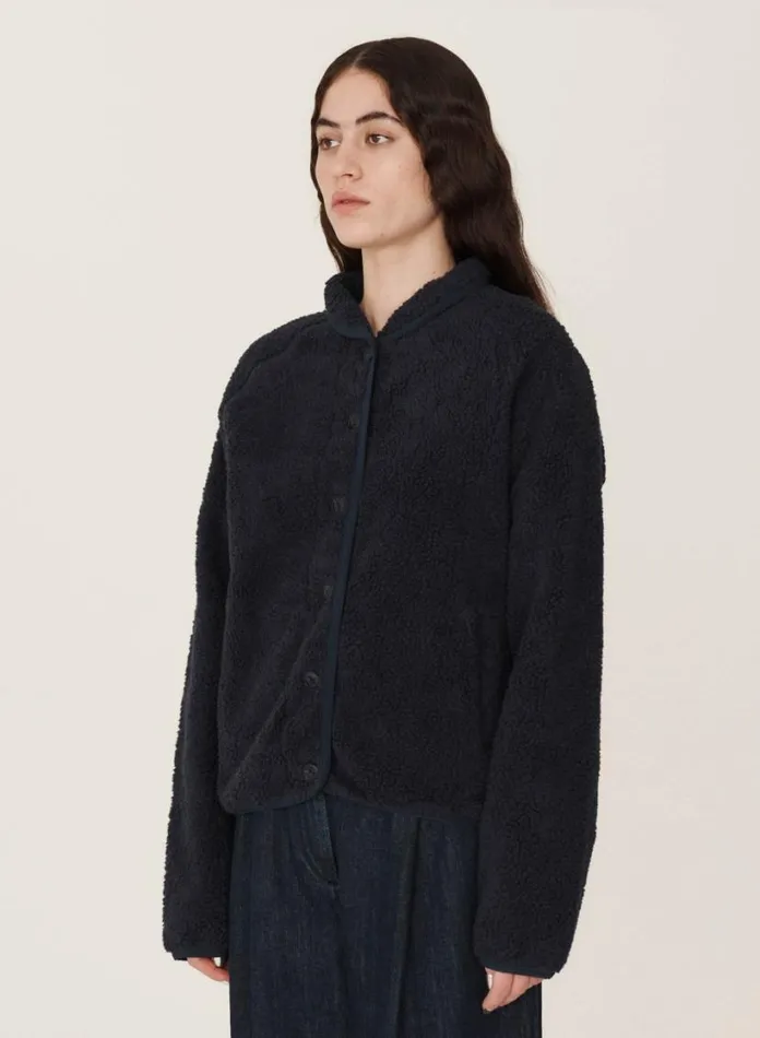 YMC Earth Beach Jacket Navy Womens Earth
