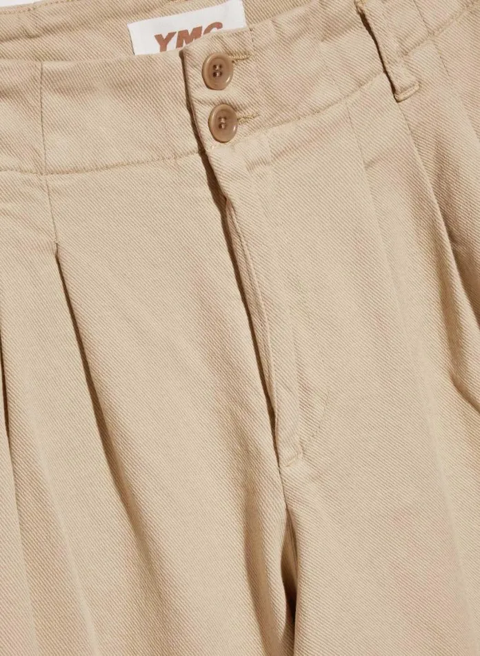 YMC Earth Keaton Trouser Sand Womens Earth