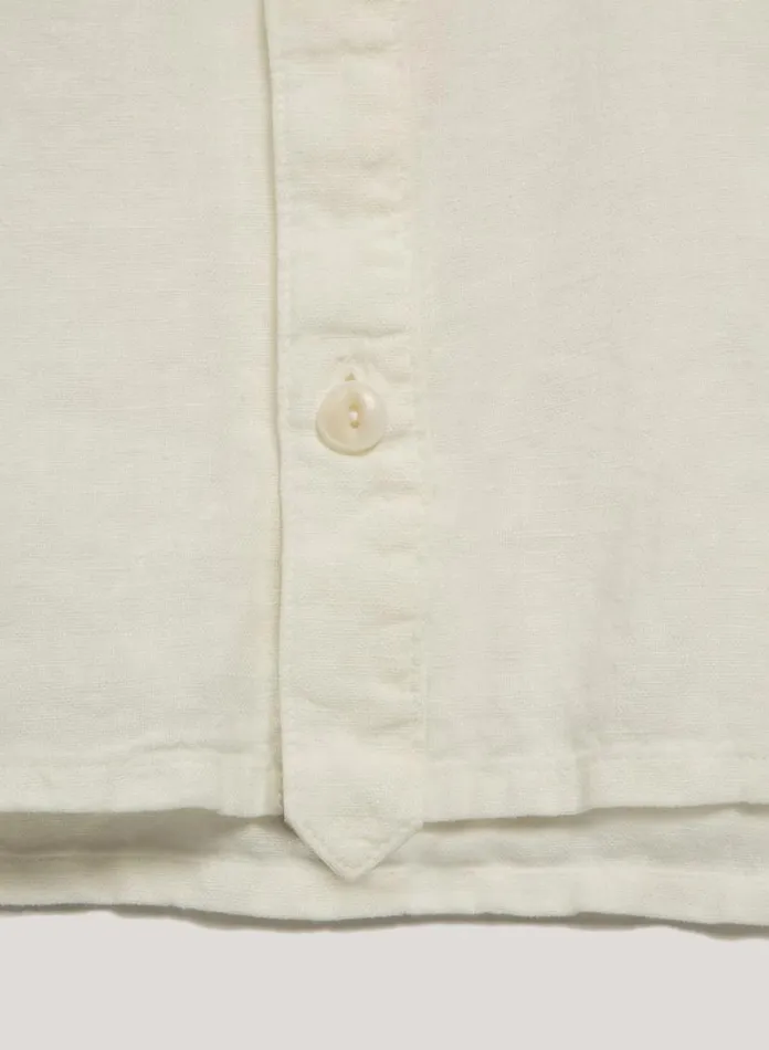 YMC Hawkeye Shirt White Mens Shirts