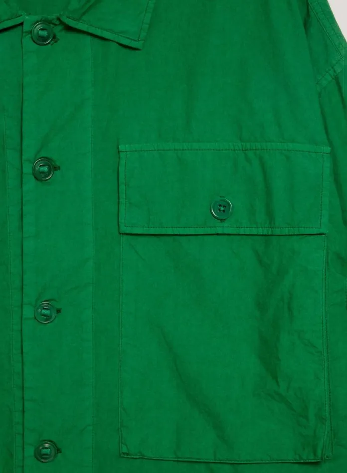 YMC Military Shirt Green Mens Shirts