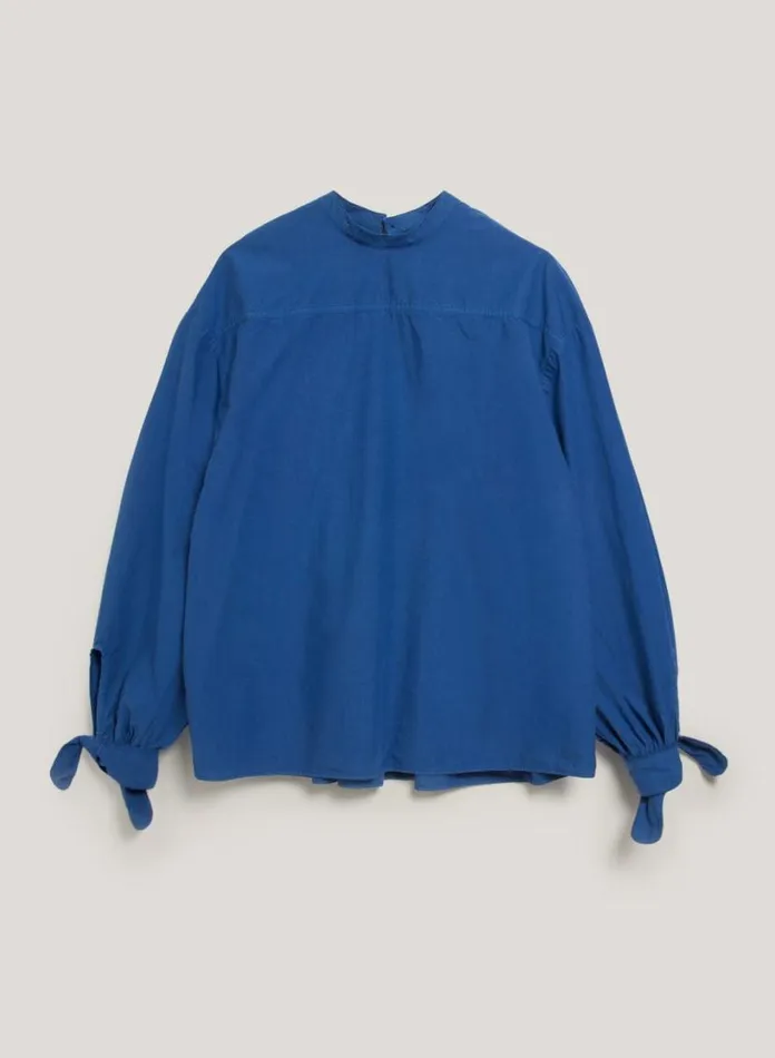 YMC Rush Top Blue Womens Shirts