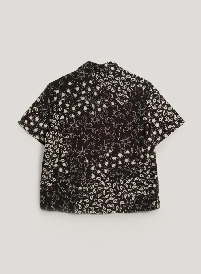 YMC Vegas Shirt Black Multi Womens Shirts