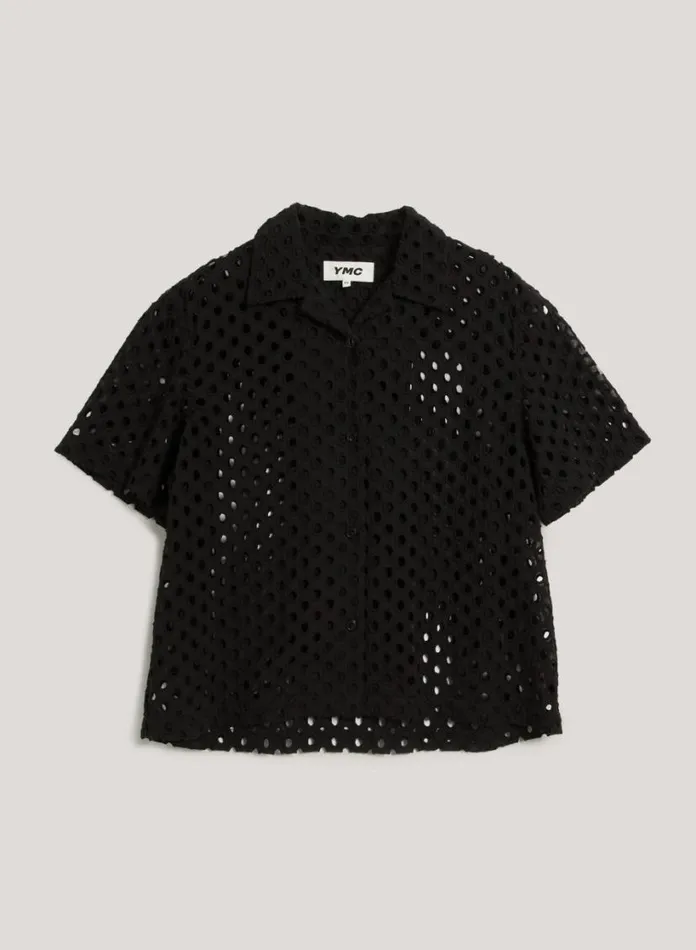 YMC Vegas Shirt Black Womens Shirts