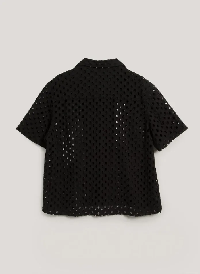 YMC Vegas Shirt Black Womens Shirts