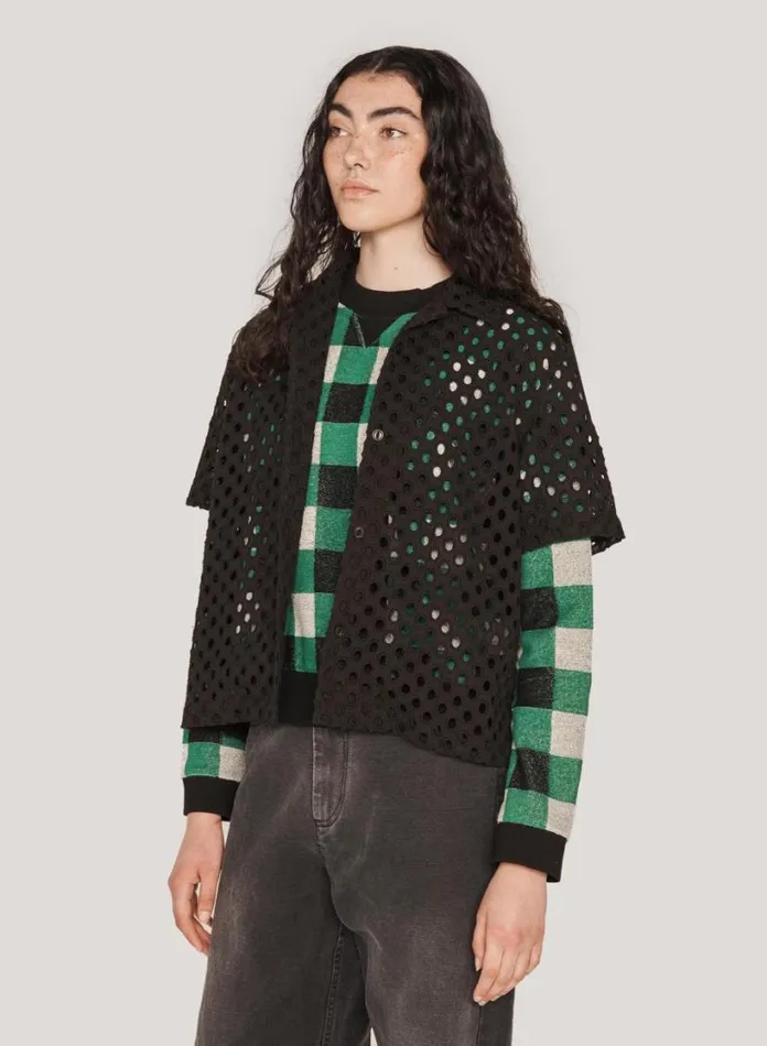 YMC Vegas Shirt Black Womens Shirts