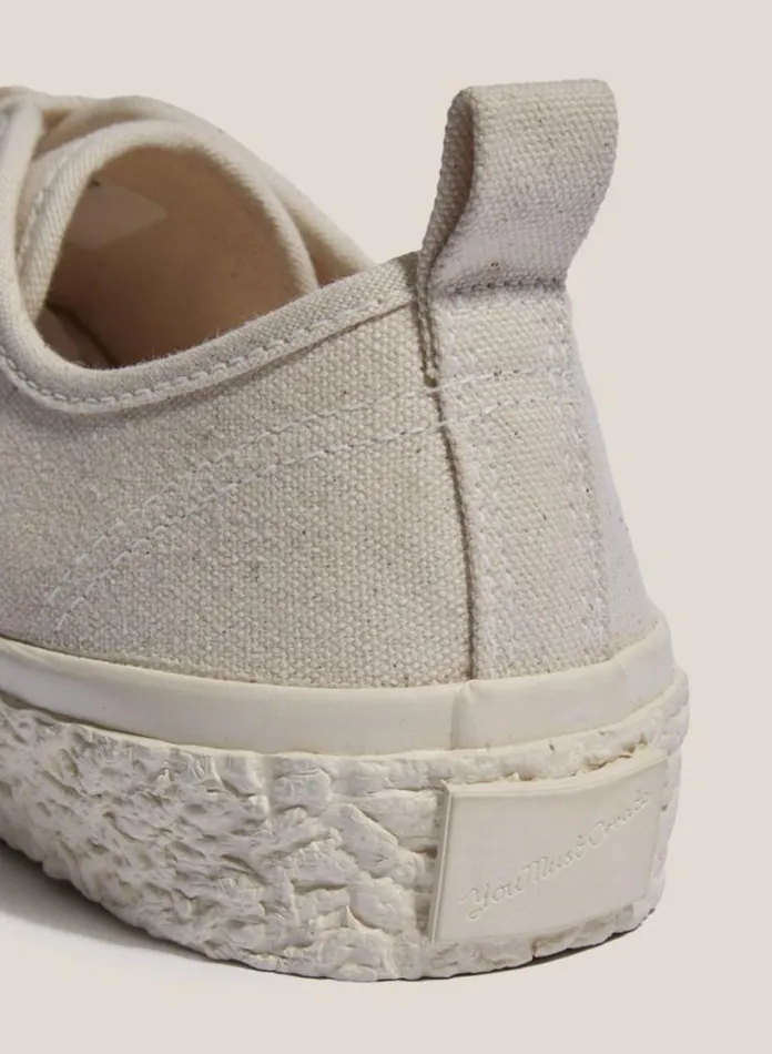 YMC Vulcanised Low Top Sneakers Off White Womens Footwear