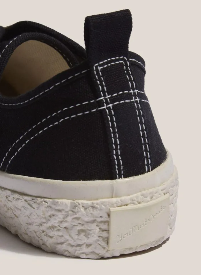 YMC Vulcanised Slip On Sneakers Black Womens Footwear