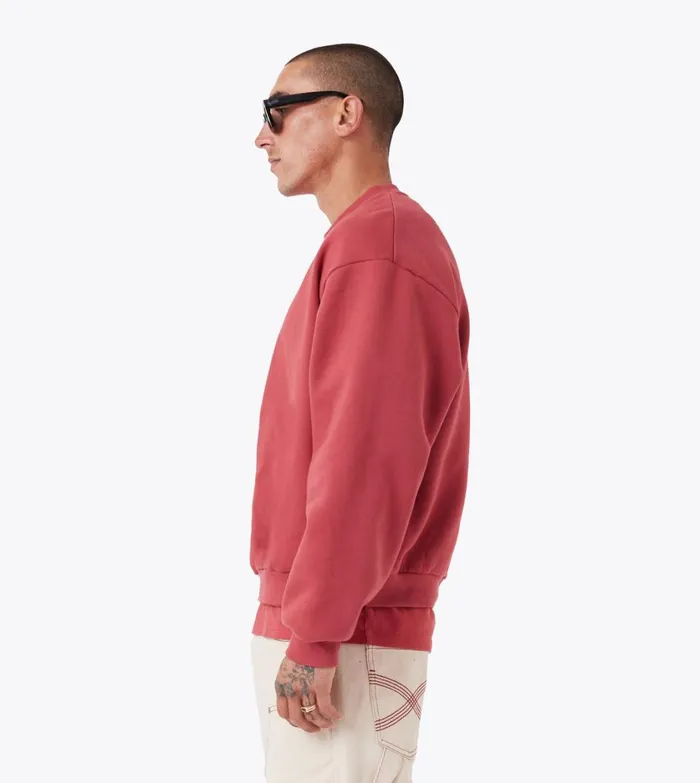 Zanerobe Hoodies and Sweaters Men Box Crew Cherry