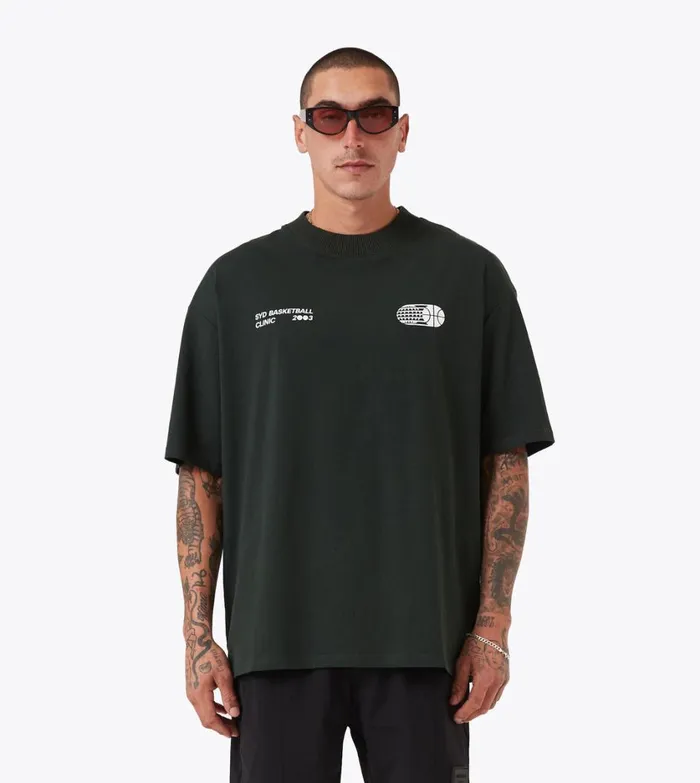 Zanerobe Tees and Tanks Men Clinic Lounge Tee Forest