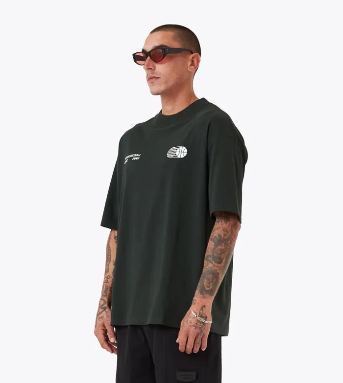 Zanerobe Tees and Tanks Men Clinic Lounge Tee Forest