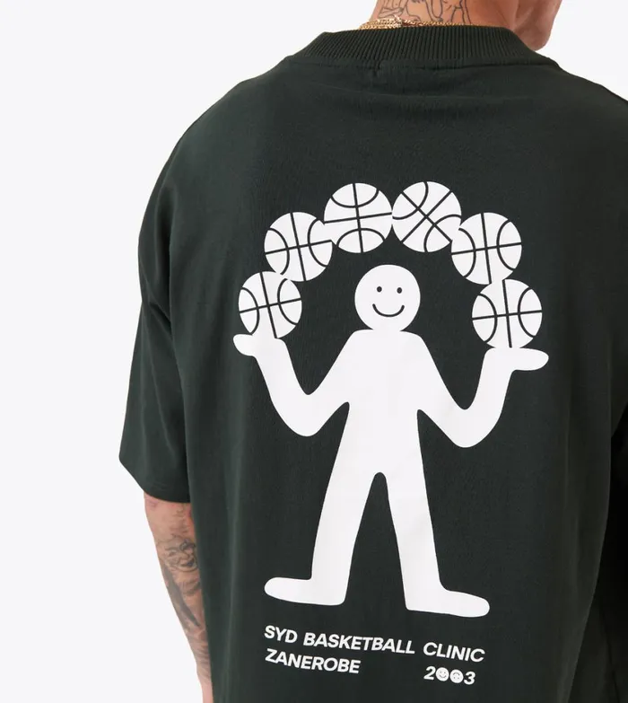 Zanerobe Tees and Tanks Men Clinic Lounge Tee Forest