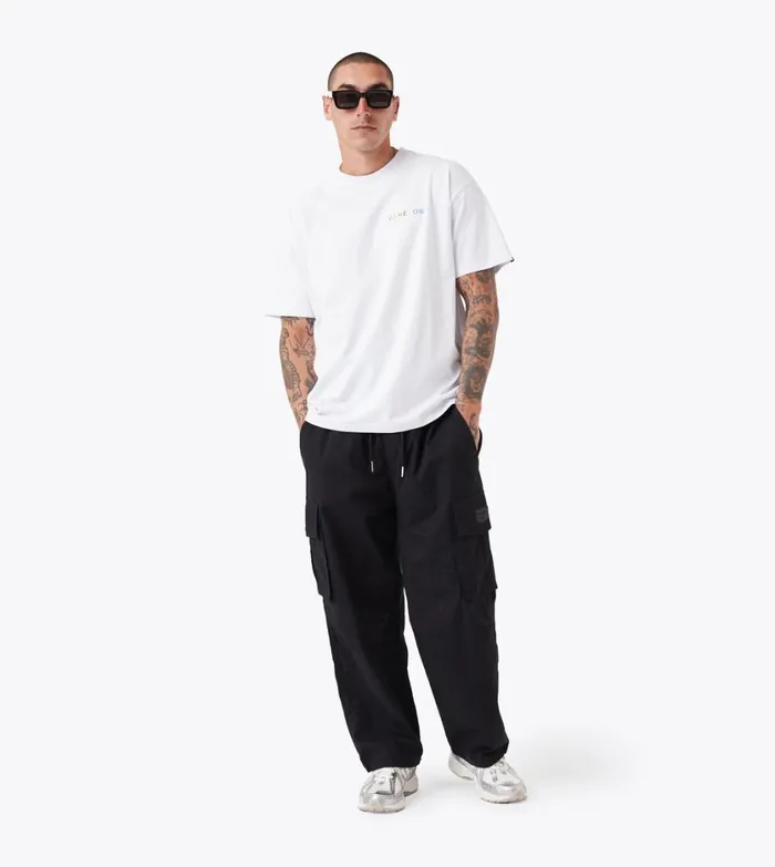 Zanerobe Tees and Tanks Men Rainbow Box Tee White